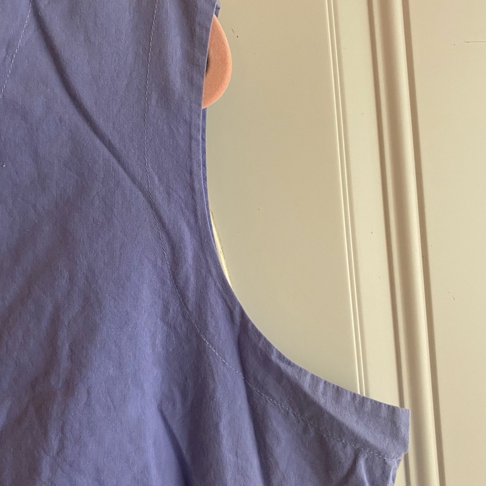 Denim&Co. chambray sleeveless camisole - Picture 4 of 5